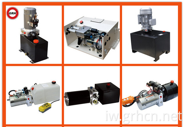 שסתום סולנואיד הידראולי קטן DC 24V יחידת כוח כפולה
